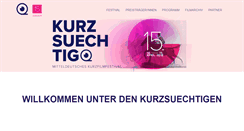 Desktop Screenshot of kurzsuechtig.de