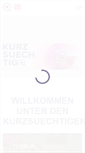 Mobile Screenshot of kurzsuechtig.de